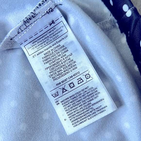 Adidas Polka Dot Fleece Dress - Picture 4 of 6